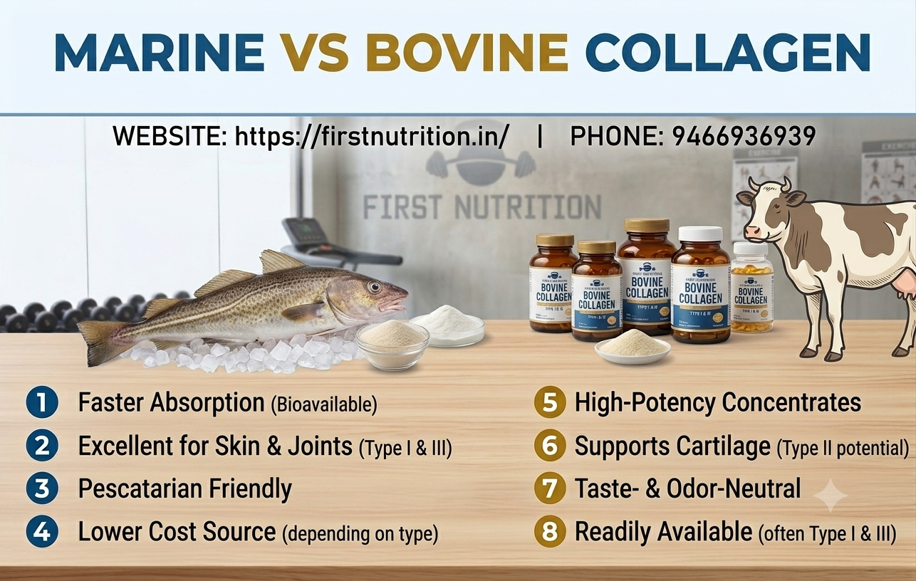 Collagen Sources: Marine vs Bovine – Which One Is Better?